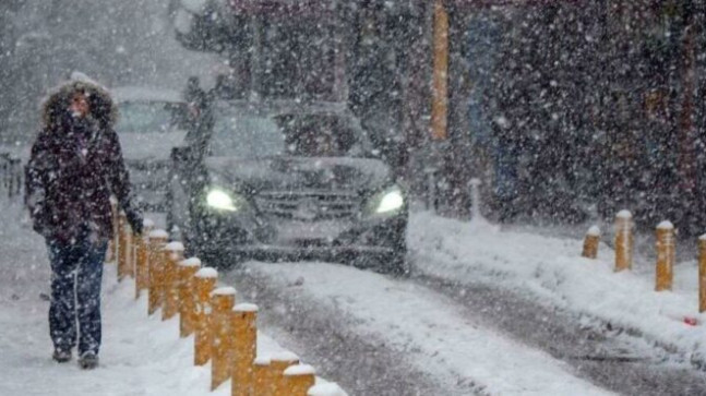 Birçok kente yoğun kar uyarısı
