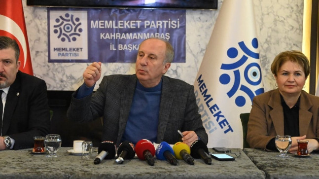 Muharrem İnce: Orayı yerle bir ederiz