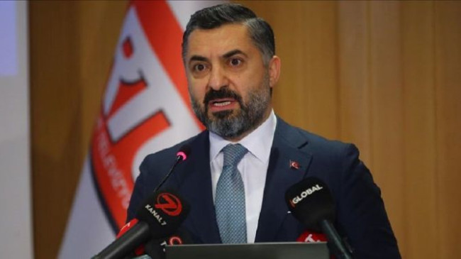 RTÜK Başkanı Şahin: Şer odaklarından korkmadan görevimi yapmaya devam edeceğim