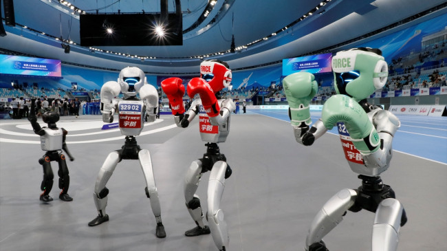 Çin’de Dünya İnsansı Robot Oyunları final müsabakalarıyla sona erdi